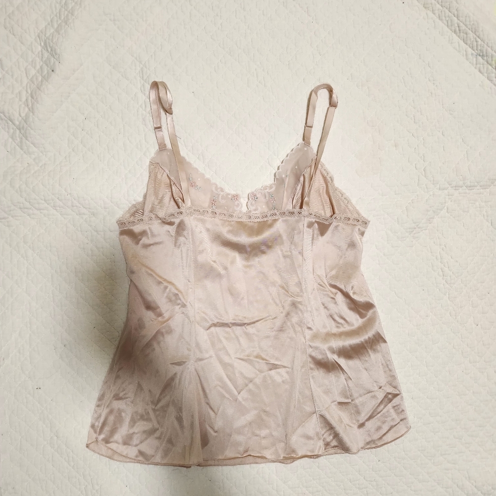 3/$20 Elegant Cream Chemise - Picture 2 of 4